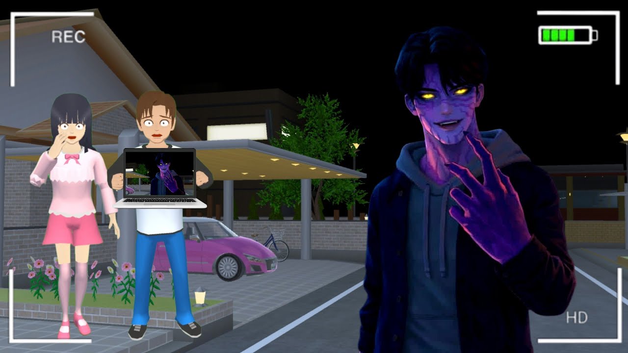 Yuta Mio Panik CCTV Merekam HANTU Jinu K-Pop Demon Hunters Dikota Sakura | sakuraschoolsimulator