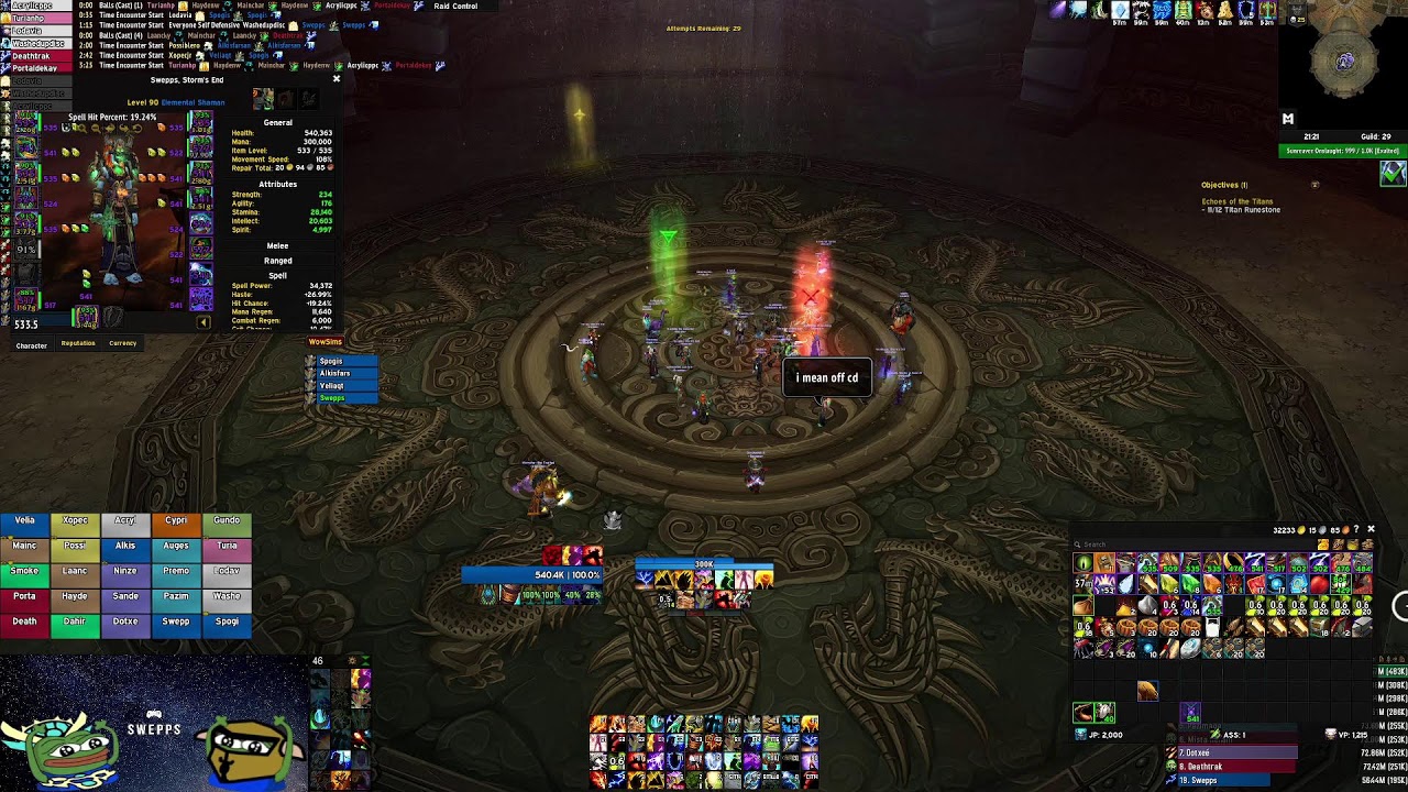 ToT 13/13 25 HC - Ele Shaman