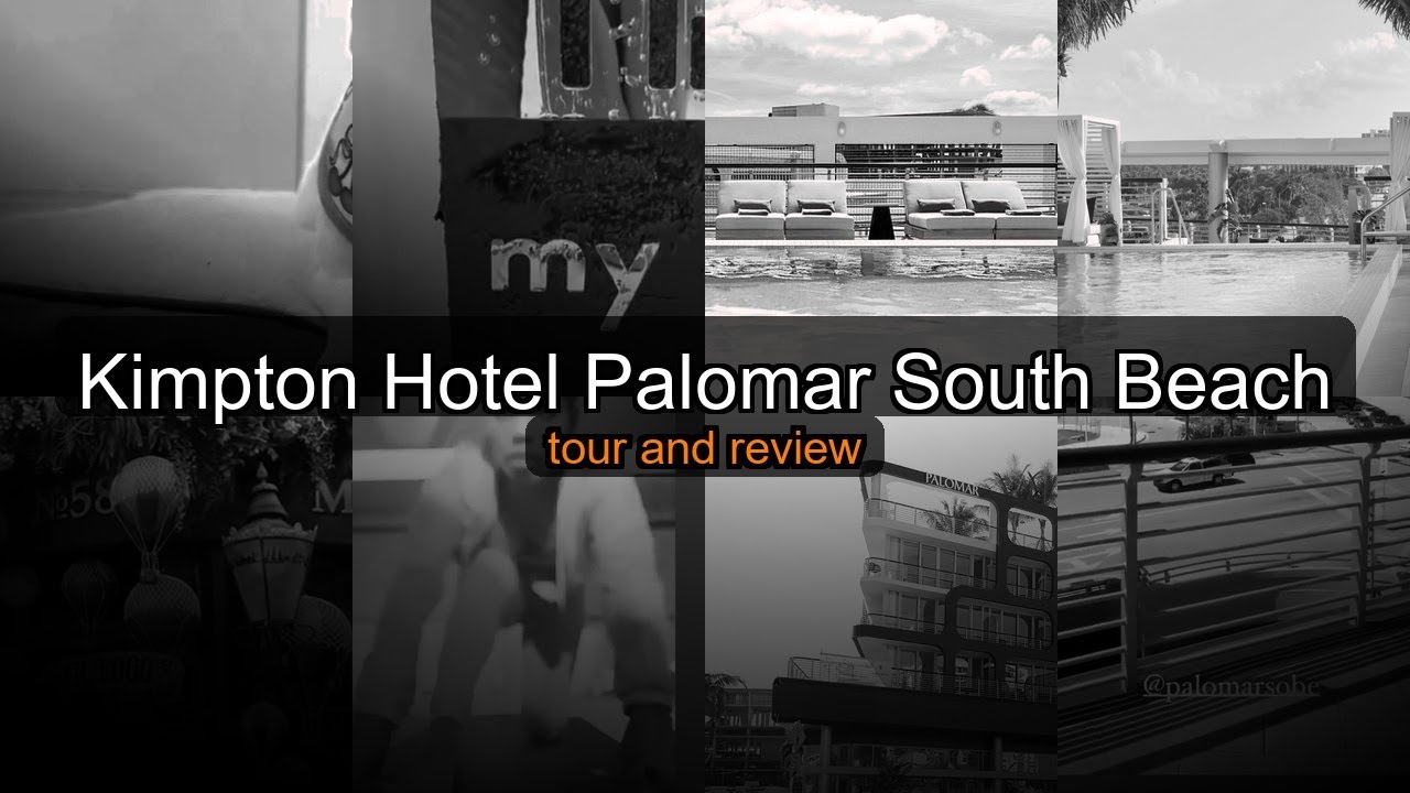 Kimpton Hotel Palomar South Beach Miami - Luxury South Beach Hotels with Rooftop Pool and Beach Acce