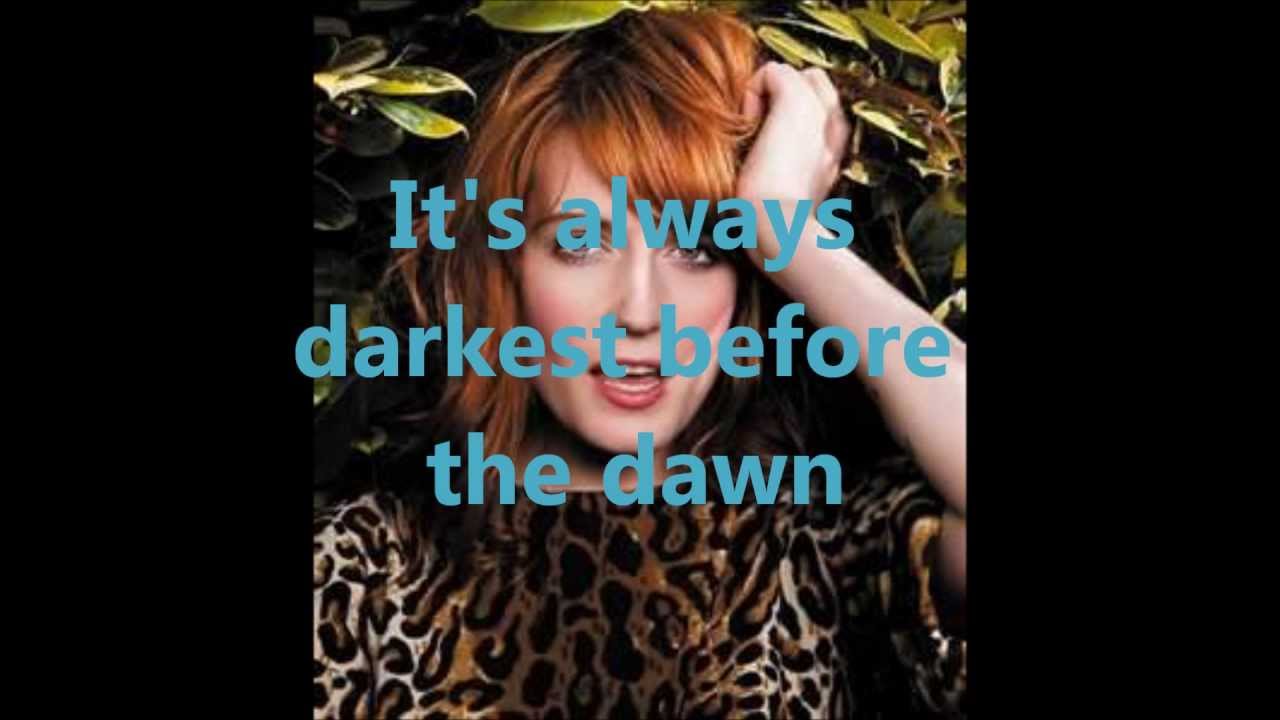 SHAKE IT OUT LYRICS-FLORENCE+THE MACHINE
