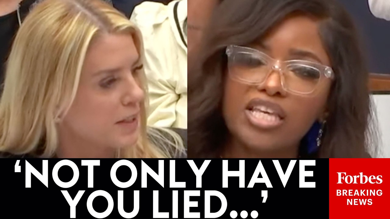 MUST WATCH: Jasmine Crockett Absolutely Unloads On Pam Bondi To Her Face—Then Bondi Responds
