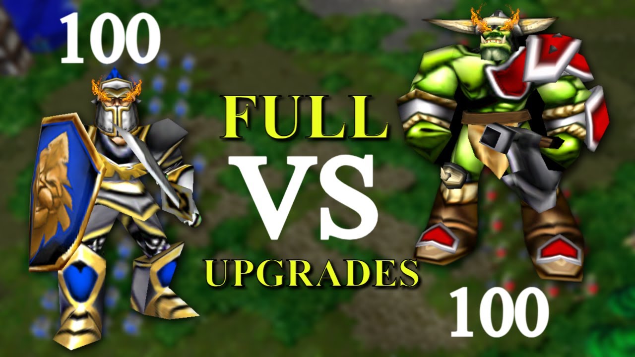 Footmans vs Grunts FULL upgrades, Classic HD (100 limits)