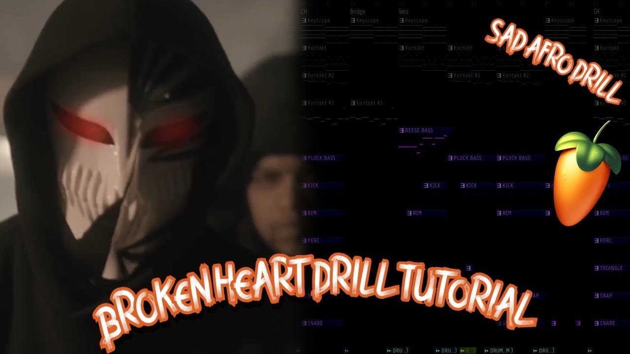 [FREE FLP] Beat Making | Broken Heart AFRO Drill Tutorial💔❤️‍🩹