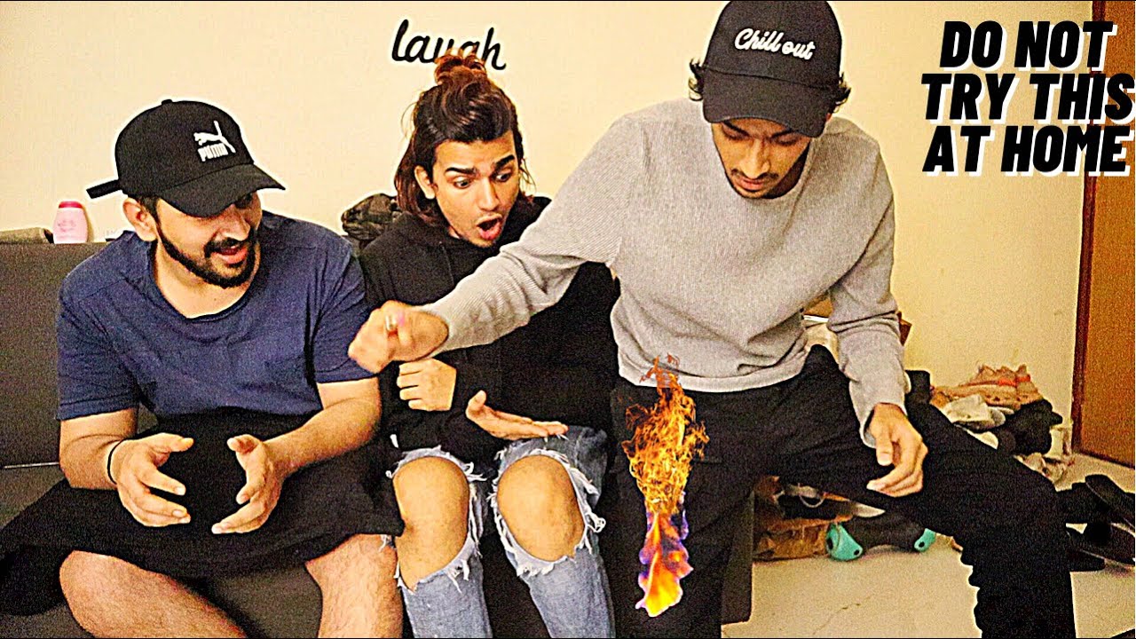 DO NOT TRY THIS AT HOME!!!🔥😰  *seriously*