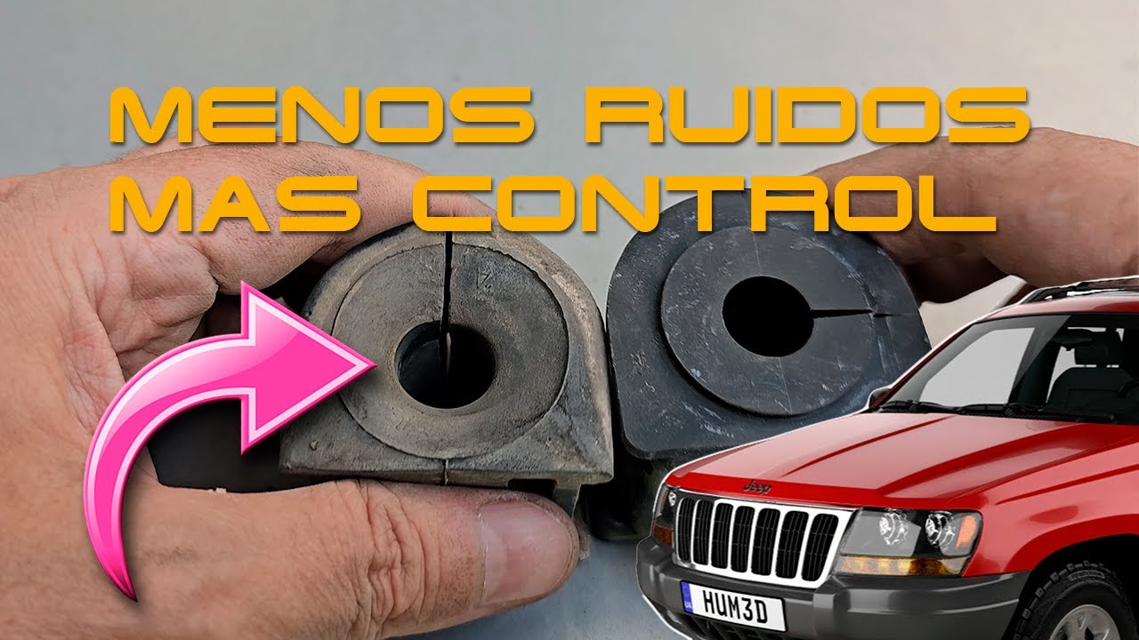 Reparación de suspensión trasera Pt 2 | bujes de la barra estabilizadora trasera Jeep Grand Cherokee