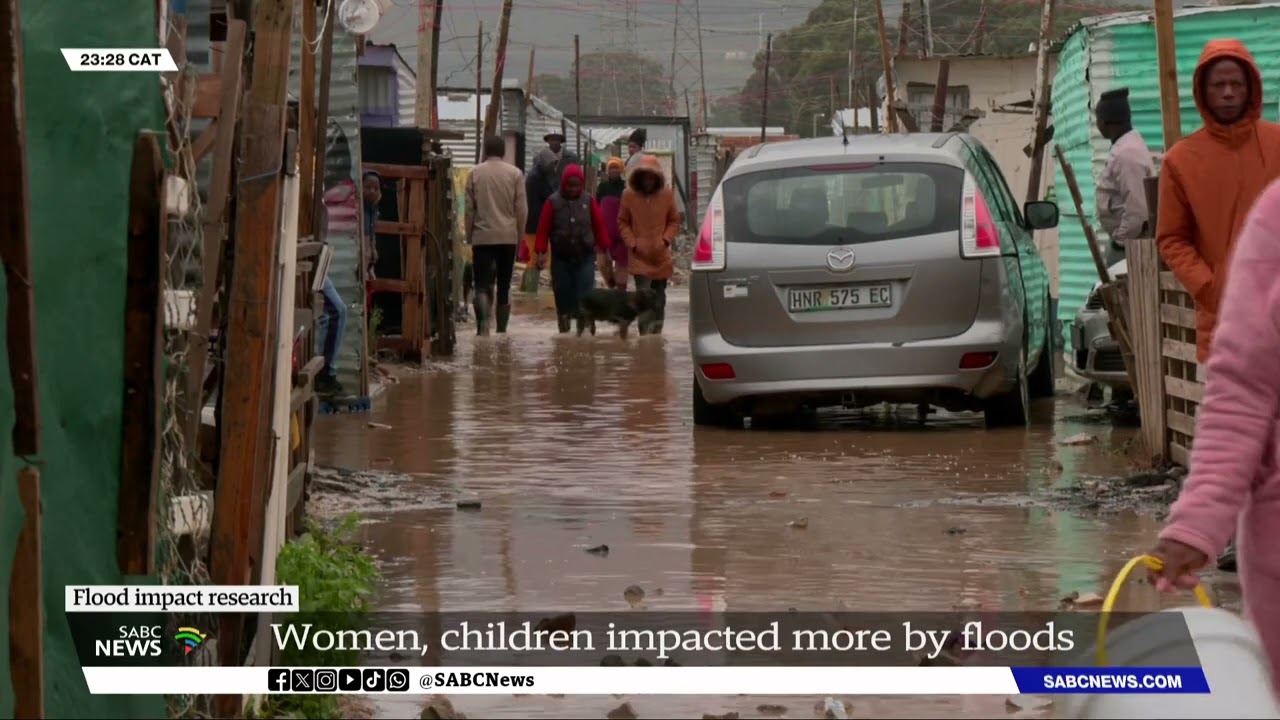 Flood impact research on women in Cape Town