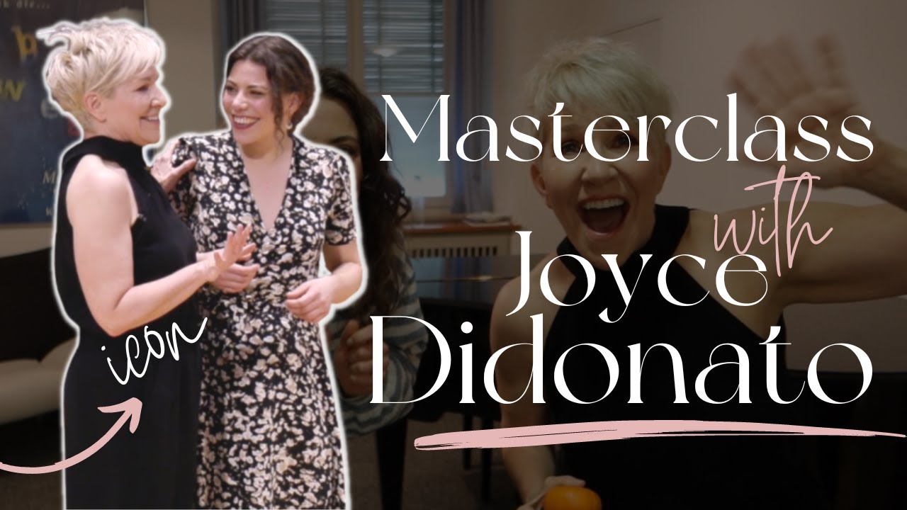 I SANG FOR JOYCE DIDONATO