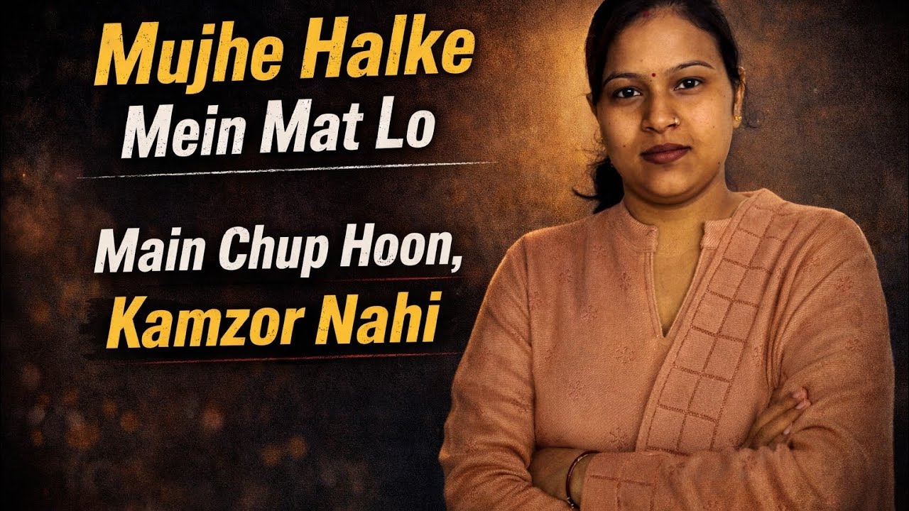 Main Chup Hu… Kamzor Nahi | Meri Khamoshi Ko Galat Mat Samjho🤐