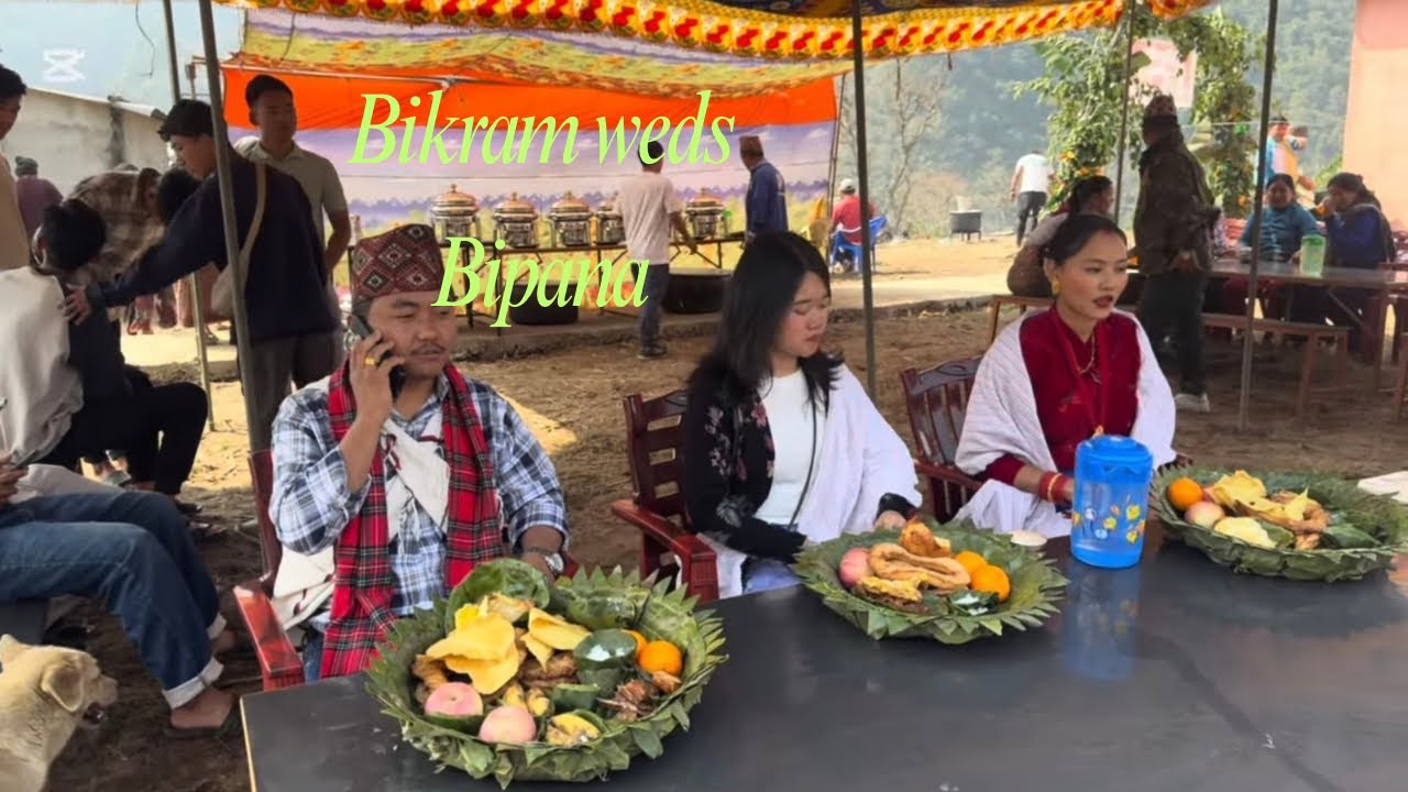 Bikash and Bipana wedding ceremony….Karantar Village Gorkha
