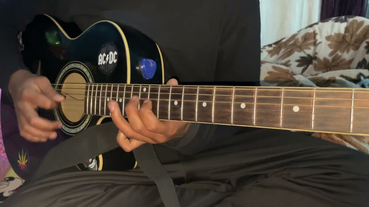 Pinjada ko Suga - 1974 A.D.(First Solo Cover).    on guitar