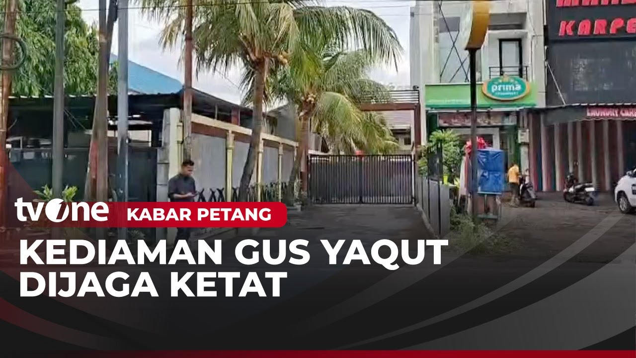 Akses Menuju Rumah Eks Menag Yaqut Dibatasi Usai Penetapan Tersangka | Kabar Petang