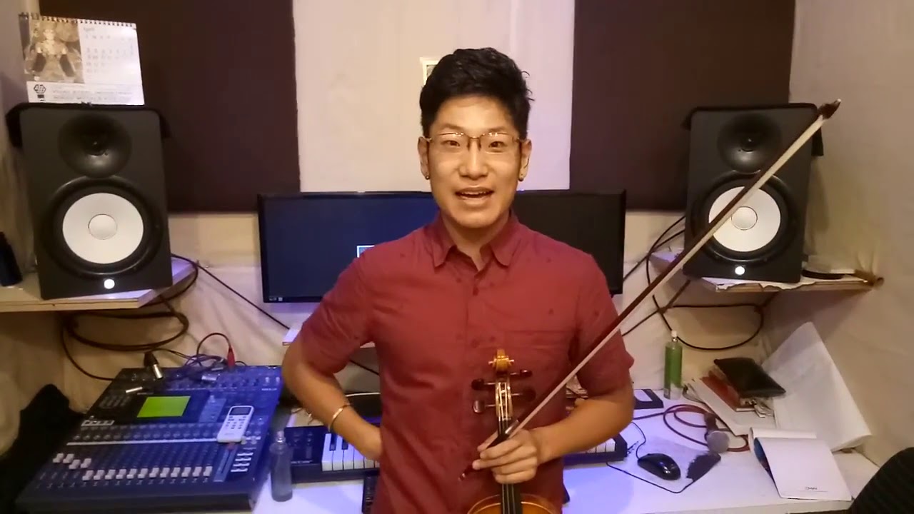 #Kohei - (Violin) - by Japanese with Love for India -Tune Music With Rupesh Mishra -#NamasteKohei