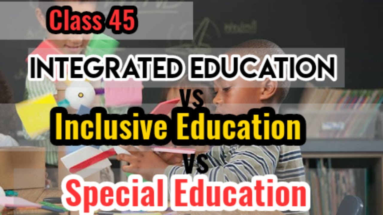 Inclusive Education |Integrated Education | Special Education | K TET Psychology