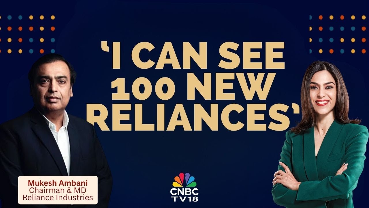 Мукеш Амбани: Индийский стартап может создать 100 новых компаний Reliance | Мероприятие JioBlackR...