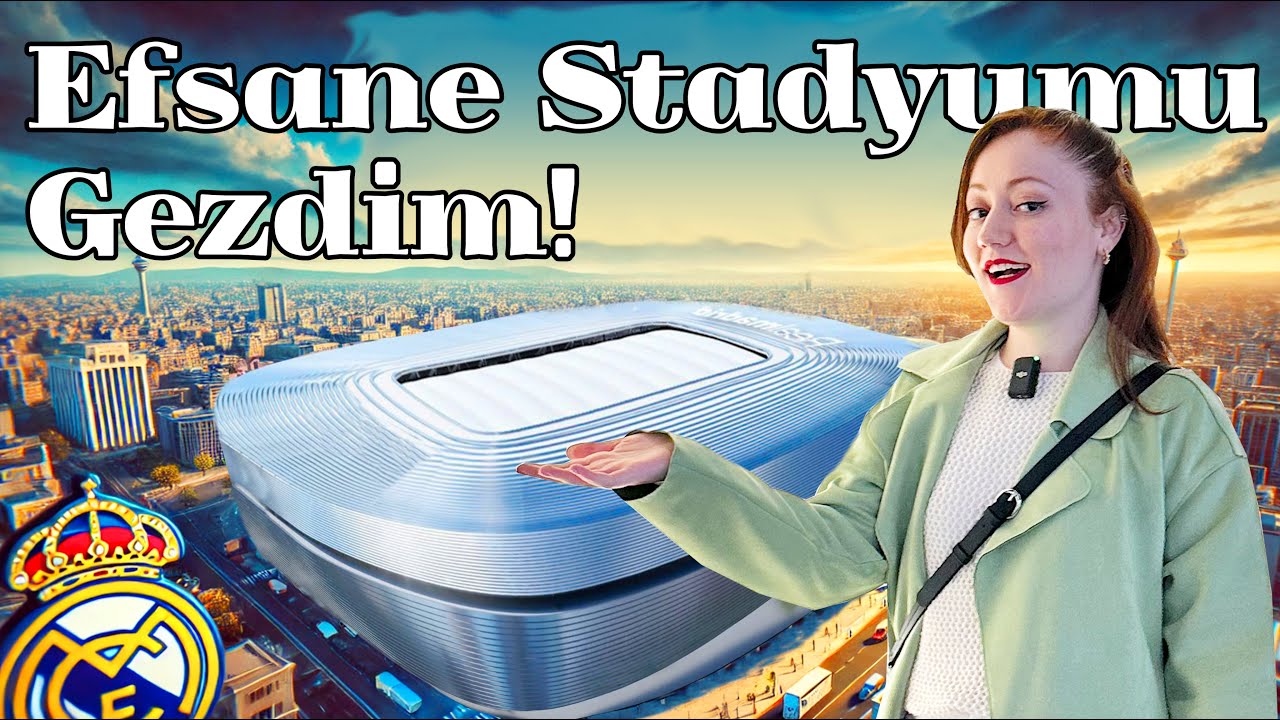 REAL MADRİD STADYUM TURU 2025 🏟️ | Yeni Bernabéu Efsane Olmuş! 🔥