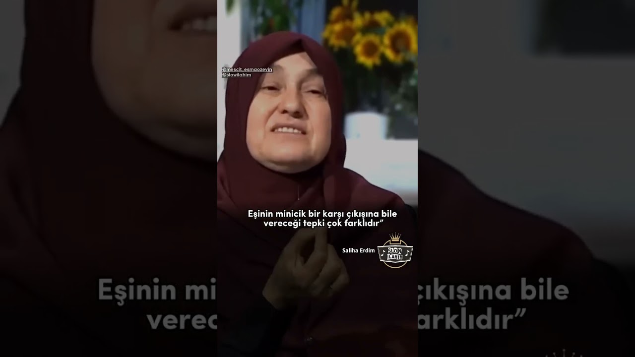 Saliha Erdim bir anne, bir baba bunu der mi?