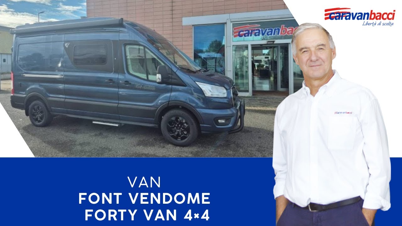 Un piccolo VAN… con la forza di un fuoristrada!  Scopri il Font Vendome Forty Van 4x4