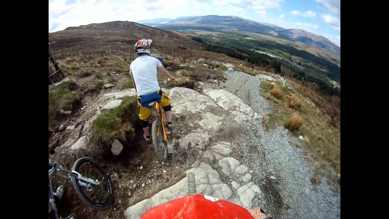 fort william helmet cam 2012 HD