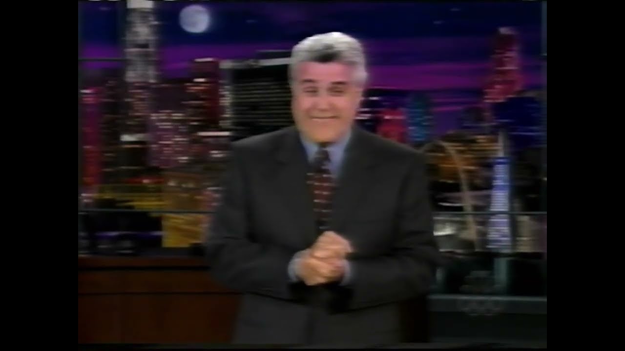 Jay Leno Tonight Show Opening Monologue Sept 10th 2001