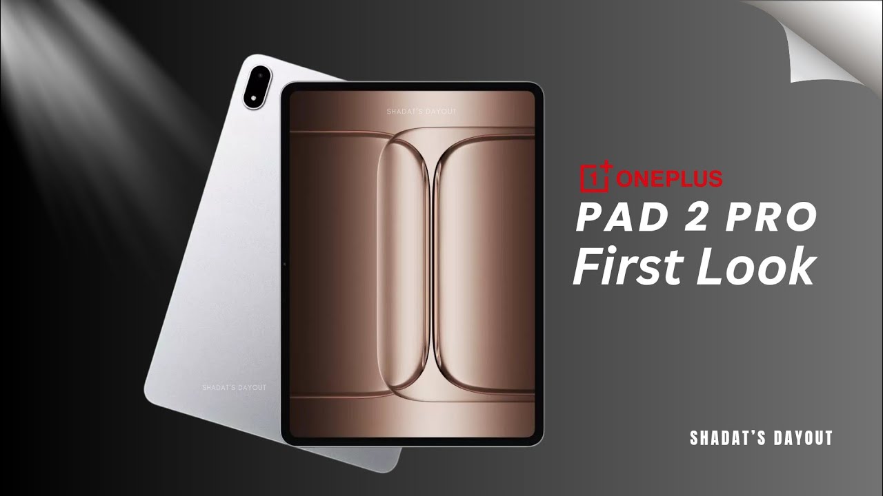 OnePlus Pad 2 Pro First Look &ndash; Leaked Specs & Launch Date Will Shock You!