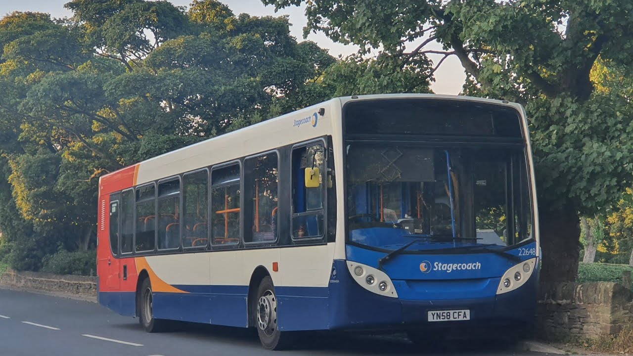 Rocket!!!!!! Stagecoach Yorkshire MAN 18.240LF Enviro 300 22648 YN58 CFA