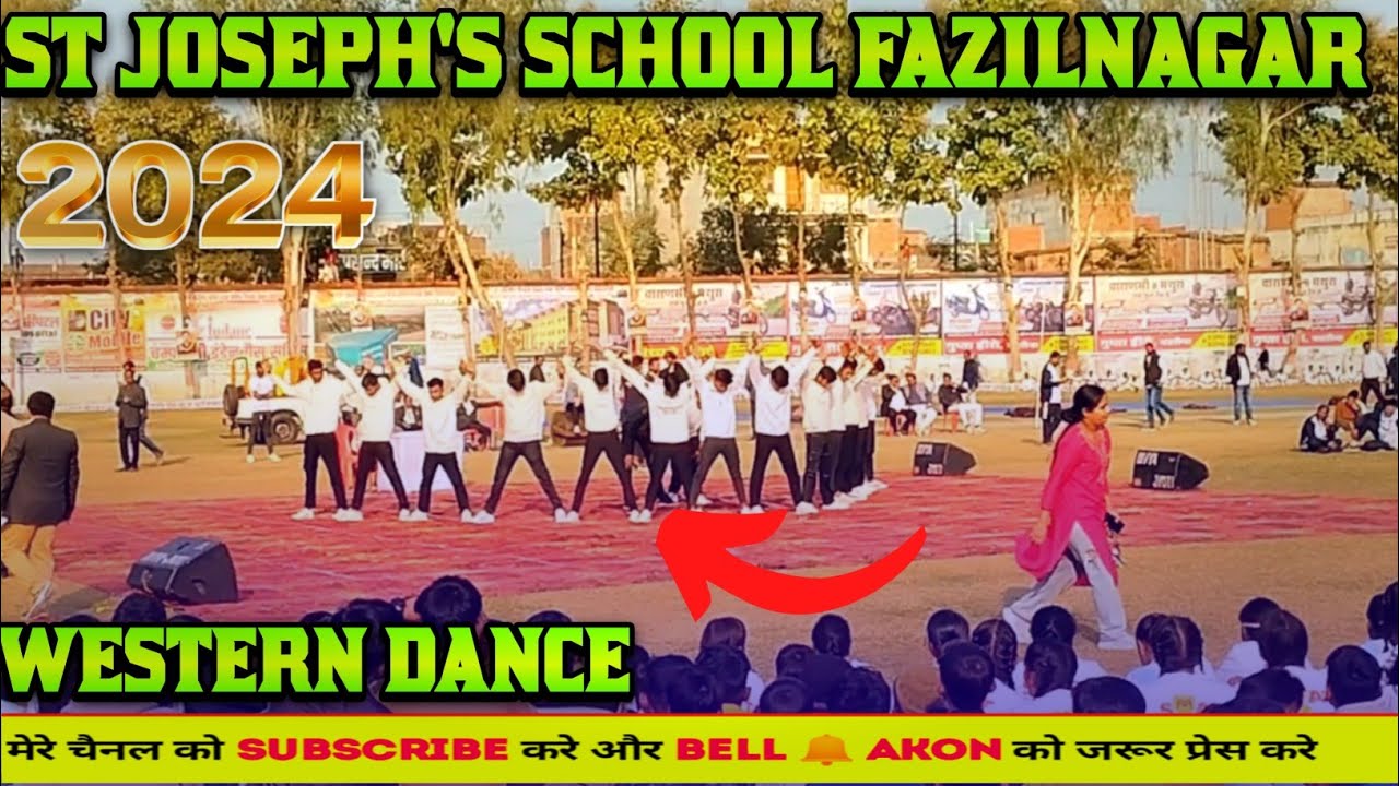 Western Dance | St Joseph's School Fazilnagar|| ‎@stjosephschool111   ‎@stjosephschool111 