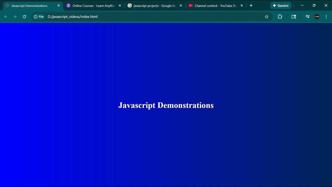 Looping Through Arrays (Javascript Learning Episode 20)