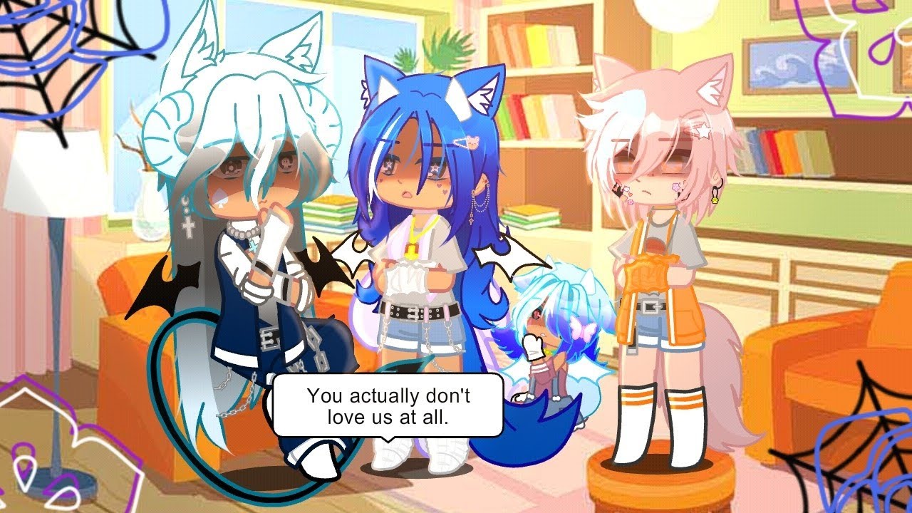 You don't love us Dad prank on Chris💔💢/Gacha Club/Gacha prank/Thx for your support 💕🌼/Enjoy 💕✨