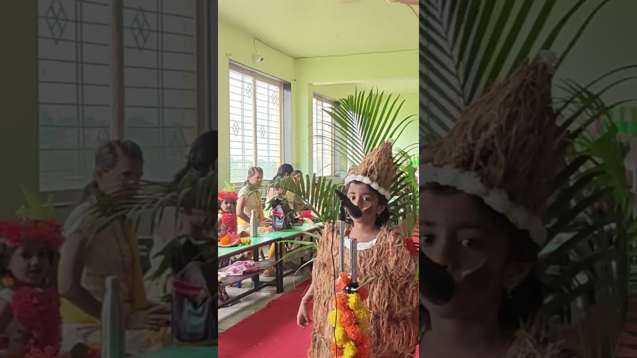 Nature's Fancy Dress Competition | Kidees Info Park | Pre-primary 