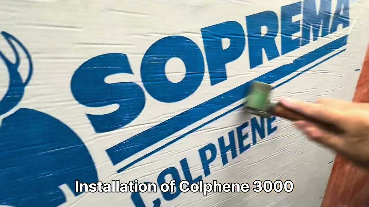 Colphene 3000 on Dincel retaining walls 