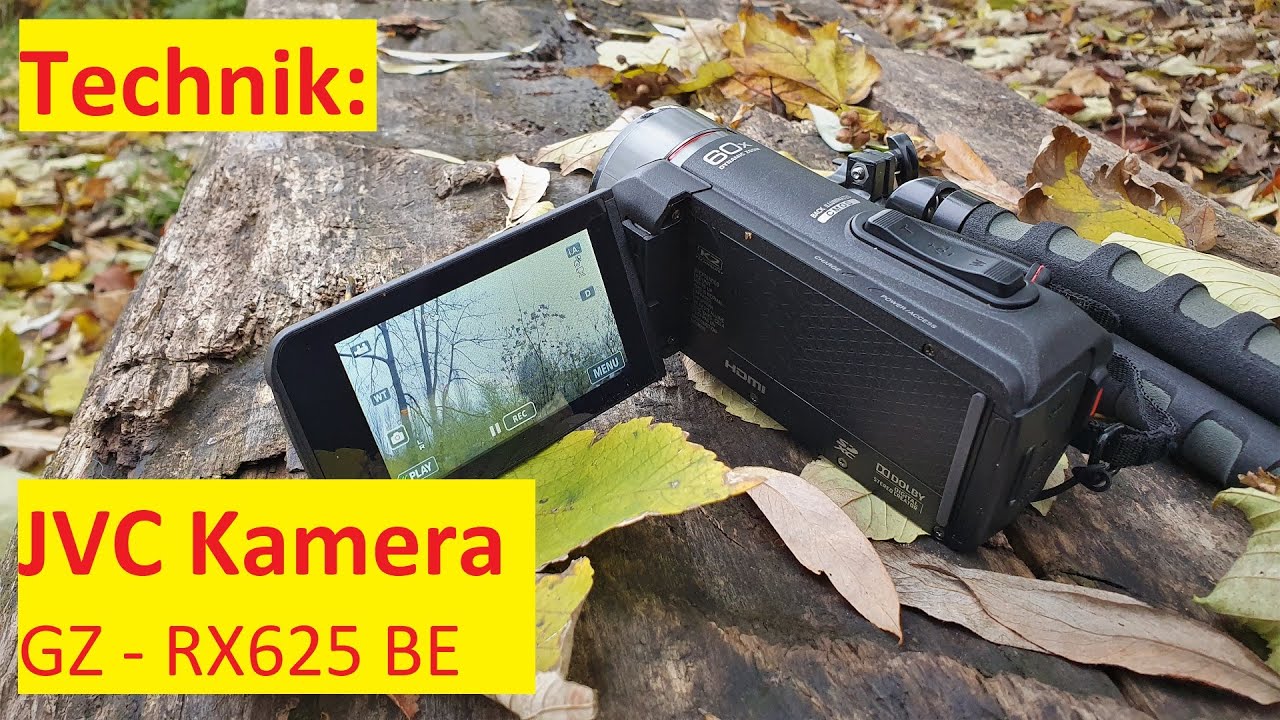 Technik: JVC Everio GZ-RX625BE Quad Proof Kamera, Camcorder │DEUTSCH #108