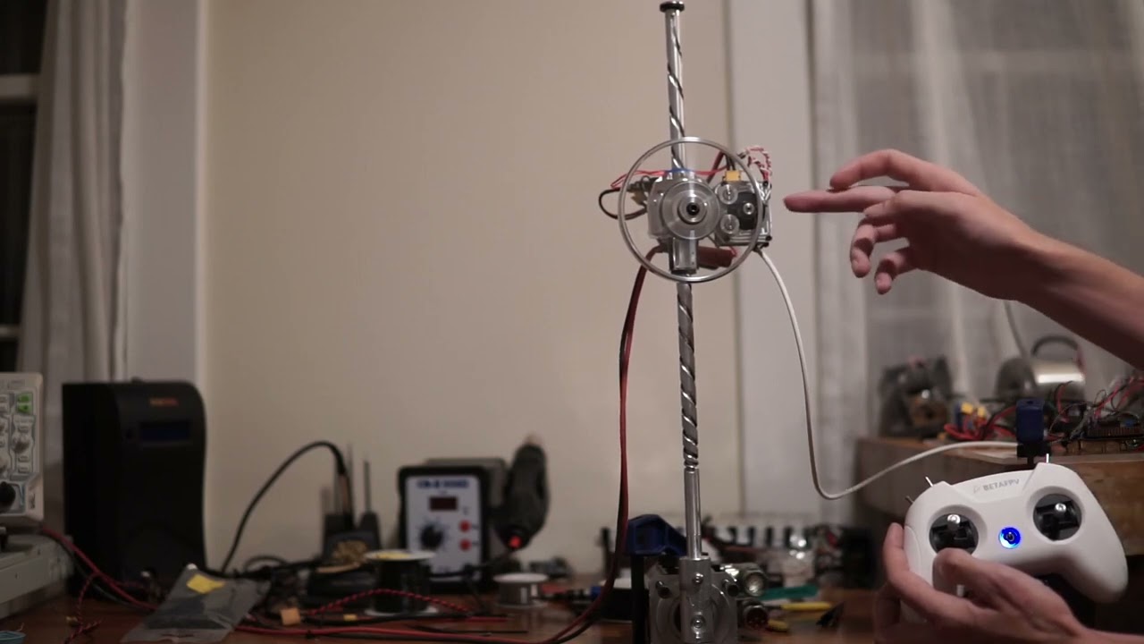 Leg and Reaction Wheel Planar Balance