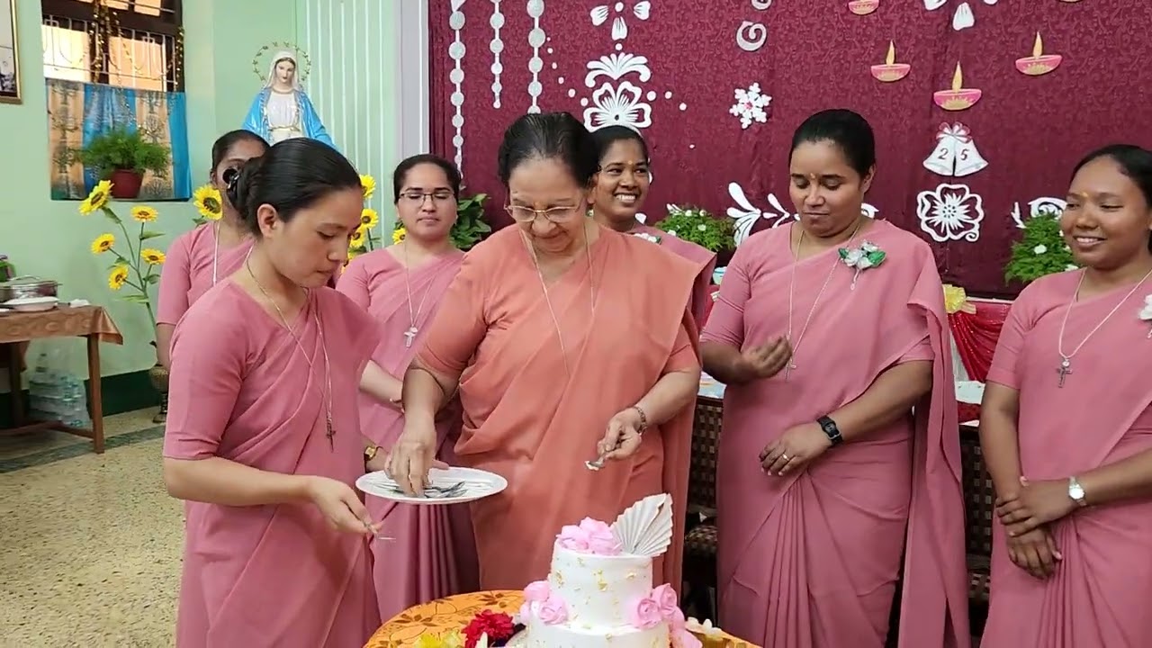 Felicitation of Silver Jubilarian and Finally Professed Sisters