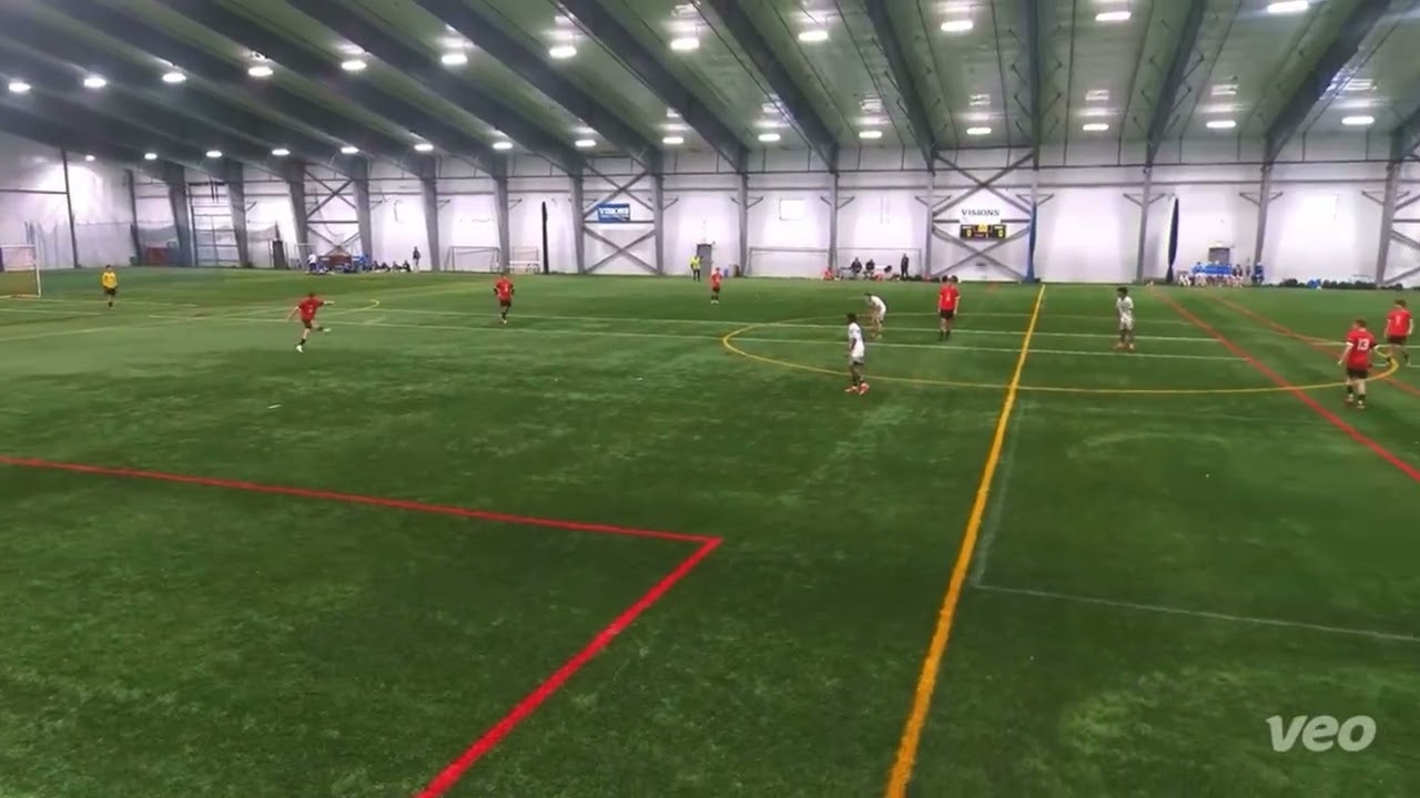 Defensive Midfielder Binghamton Scrimmage Highlights - Braeden Harris