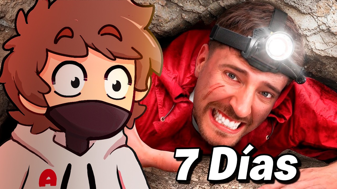 AQUINO reacciona a MRBEAST Sobreviví 7 Días En Una Cueva