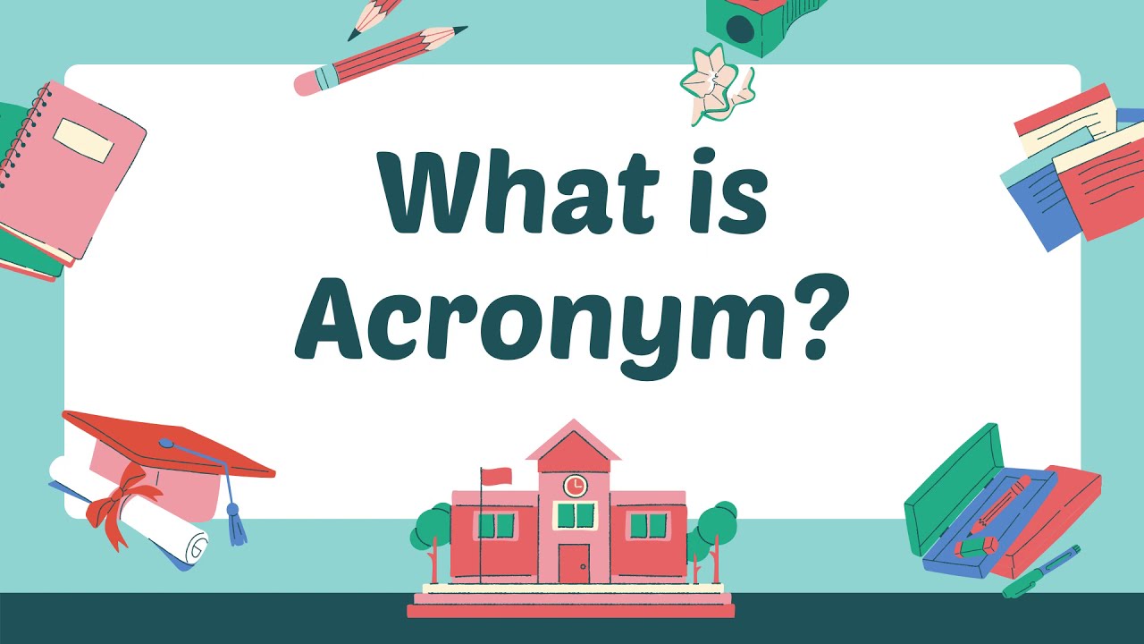 Word Formation: Acronym by Muhammad Thariq Gafuri Dohamid