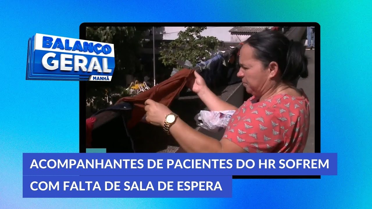 Acompanhantes de pacientes do Hospital da Restauração ficam desassistidos na frente da unidade