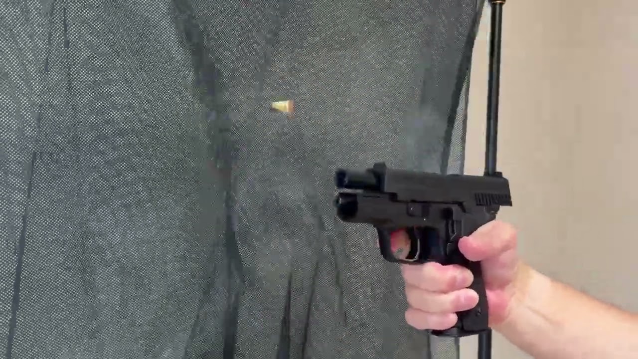 タナカワークス SIG SAUER P229 ALL HW モデルガン発火 TanakaWorks SIG SAUER P229 ALL HW model gun firing.