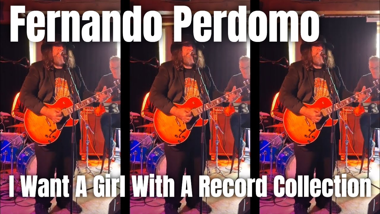 Fernando Perdomo & The TimTon Club - I Want A Girl With A Record Collection - live @ Rebel Rebel