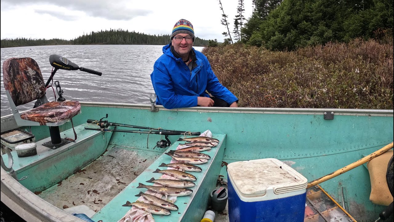 Newfoundland Brook Trout At A Remote Backcountry Lake Episode # 89