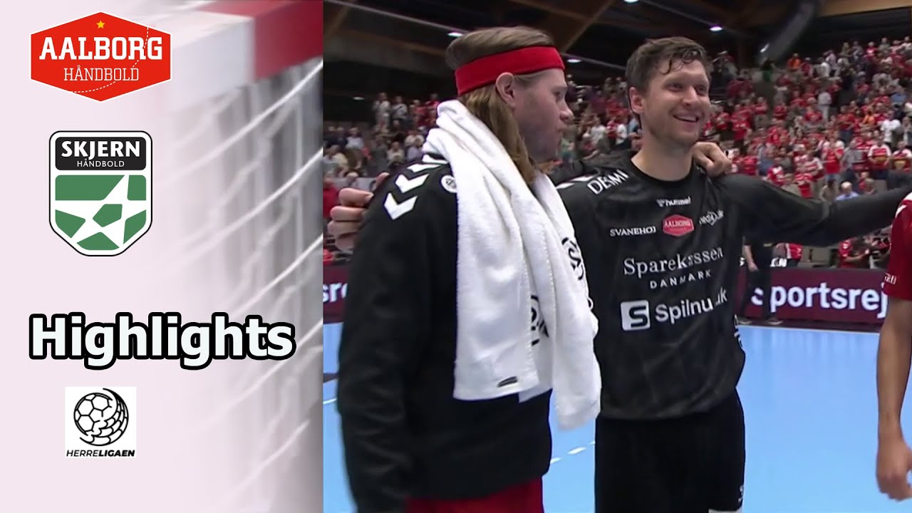 Highlights | Aalborg Håndbold vs Skjern | Denmark Handball League 2023/24