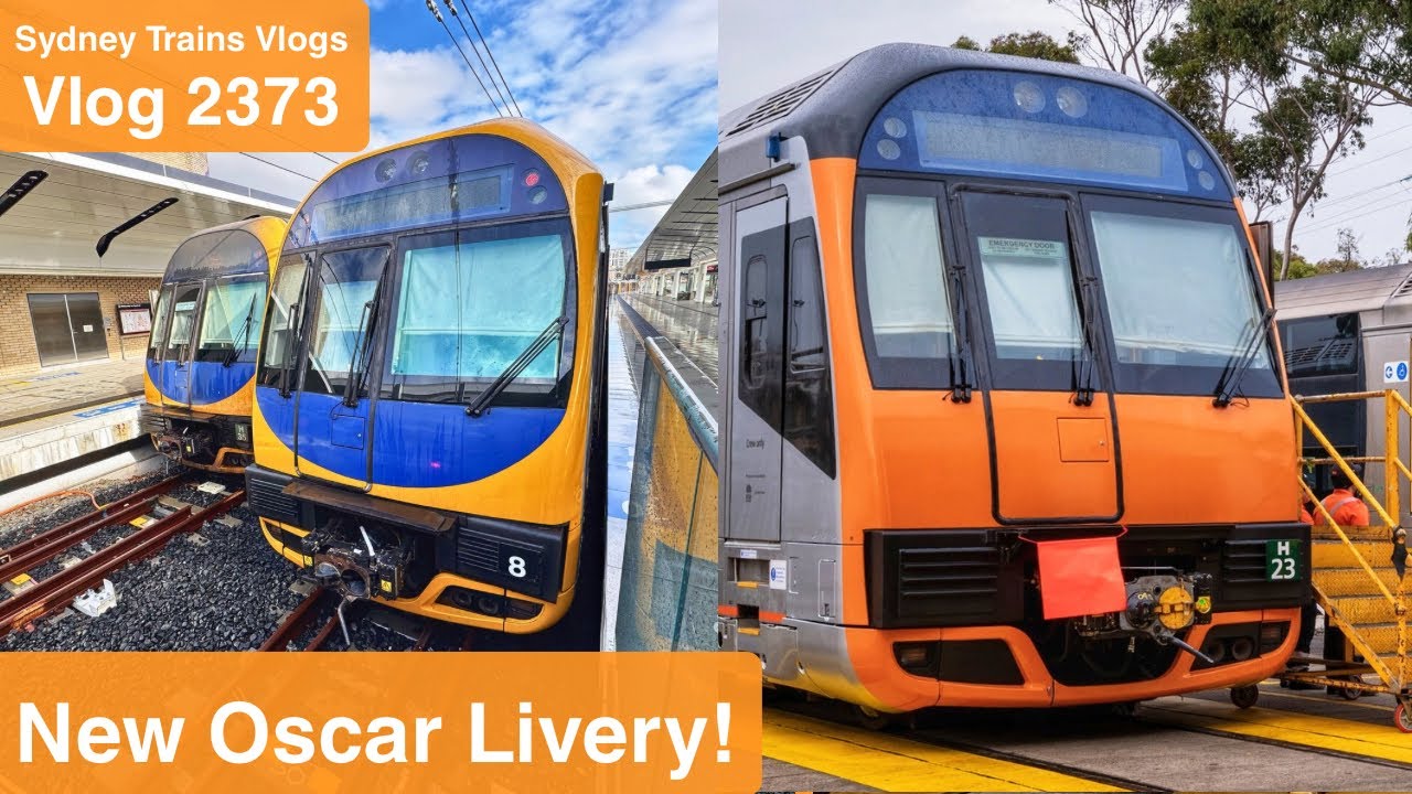 Sydney Trains Vlog 2373: New Oscar Livery & Major Refurbishment