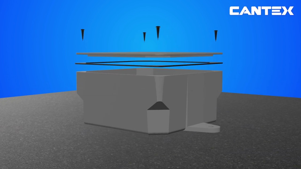 CANTEX PVC Junction Box Installation Video