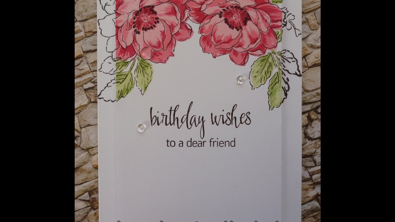 Spotlight beautiful day card