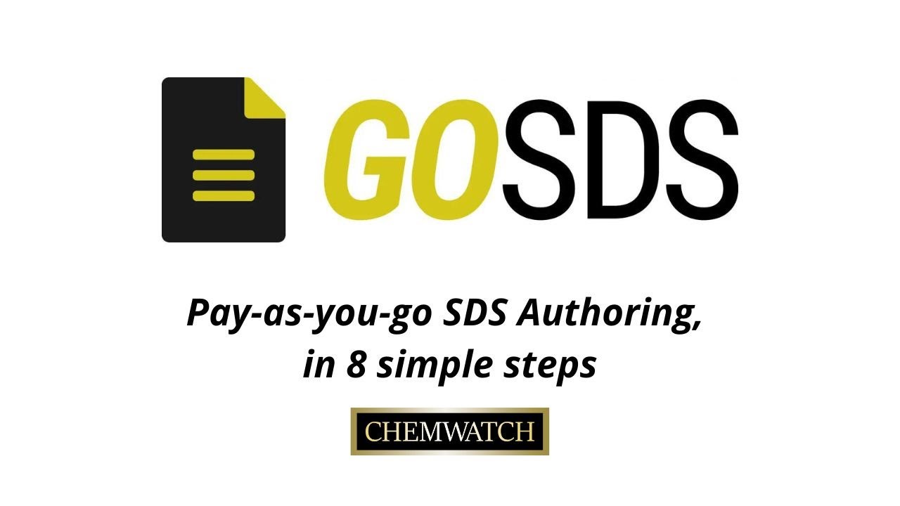 GoSDS: Author Safety Data Sheets (SDS / MSDS) Online
