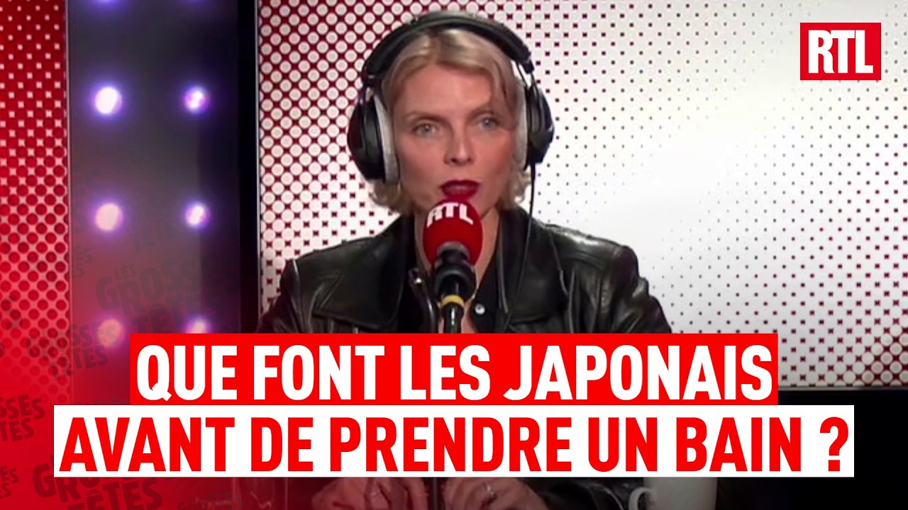 Les Grosses Têtes : que font les Japonais avant de prendre un bain ?