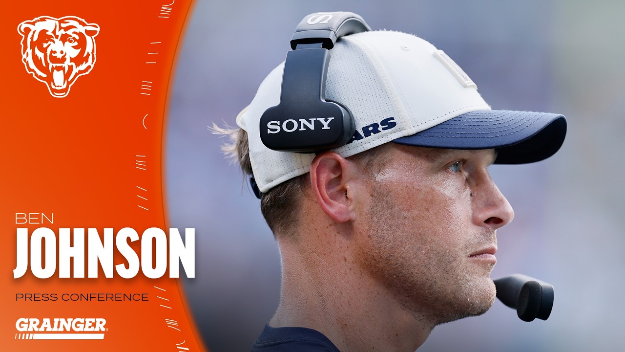 Ben Johnson excited to be back at Soldier Field in front of Bears fans | Press Conference
