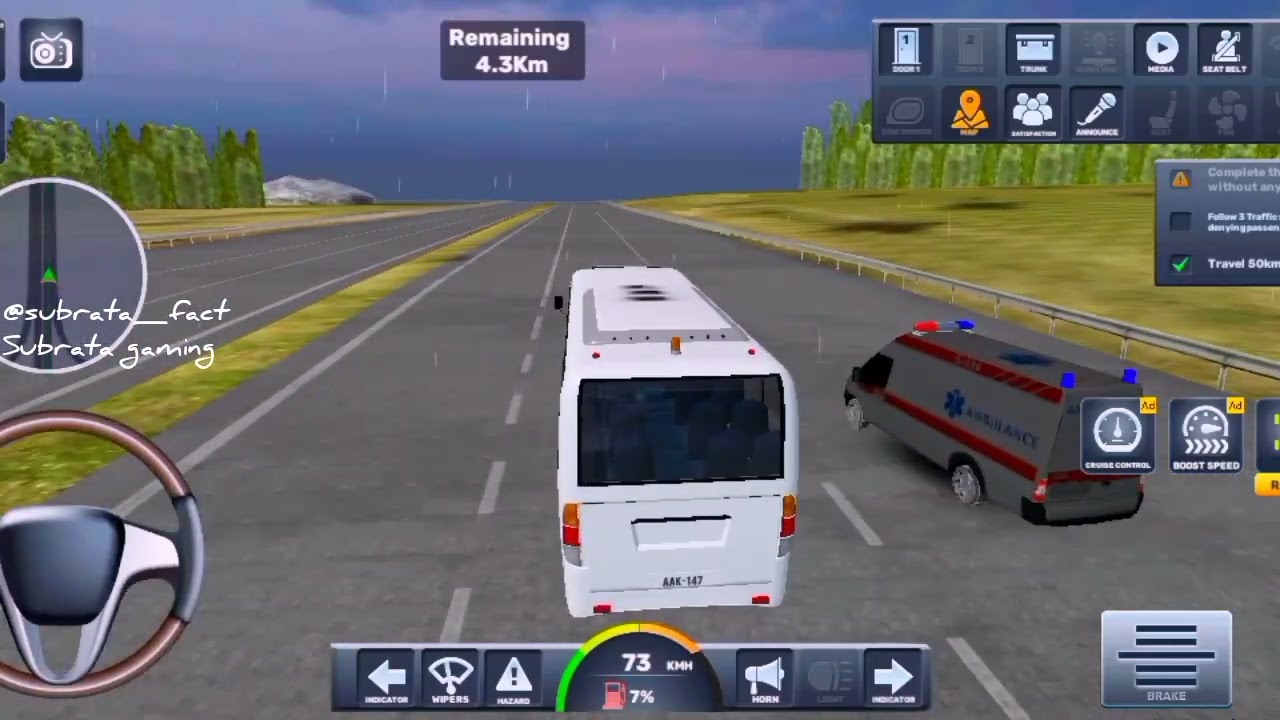 Real Bus Simulator বাংলা গেমপ্লে | কঠিন পাহাড়ি রাস্তায় বাস ড্রাইভিং চ্যালেঞ্জ!🎮🎮
