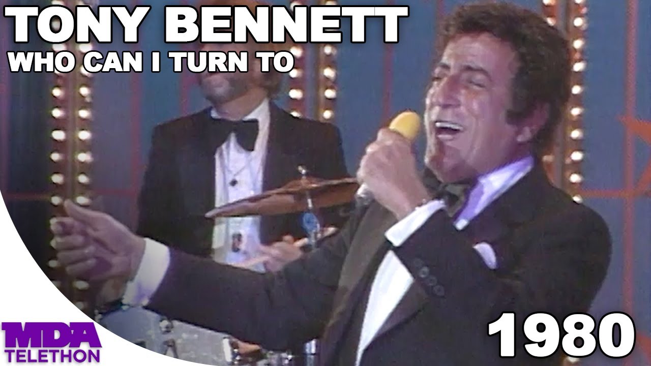 Tony Bennett - Who Can I Turn To & There'll Be Some Changes Made | 1980 | MDA Telethon