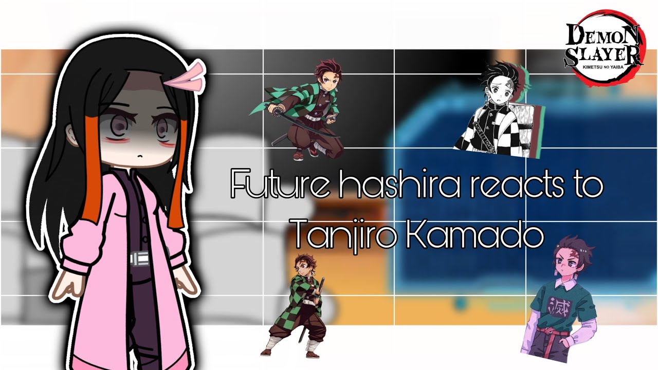 {🌹} future hashira reacts to tanjiro Kamado {🌹} // gacha club {kny}